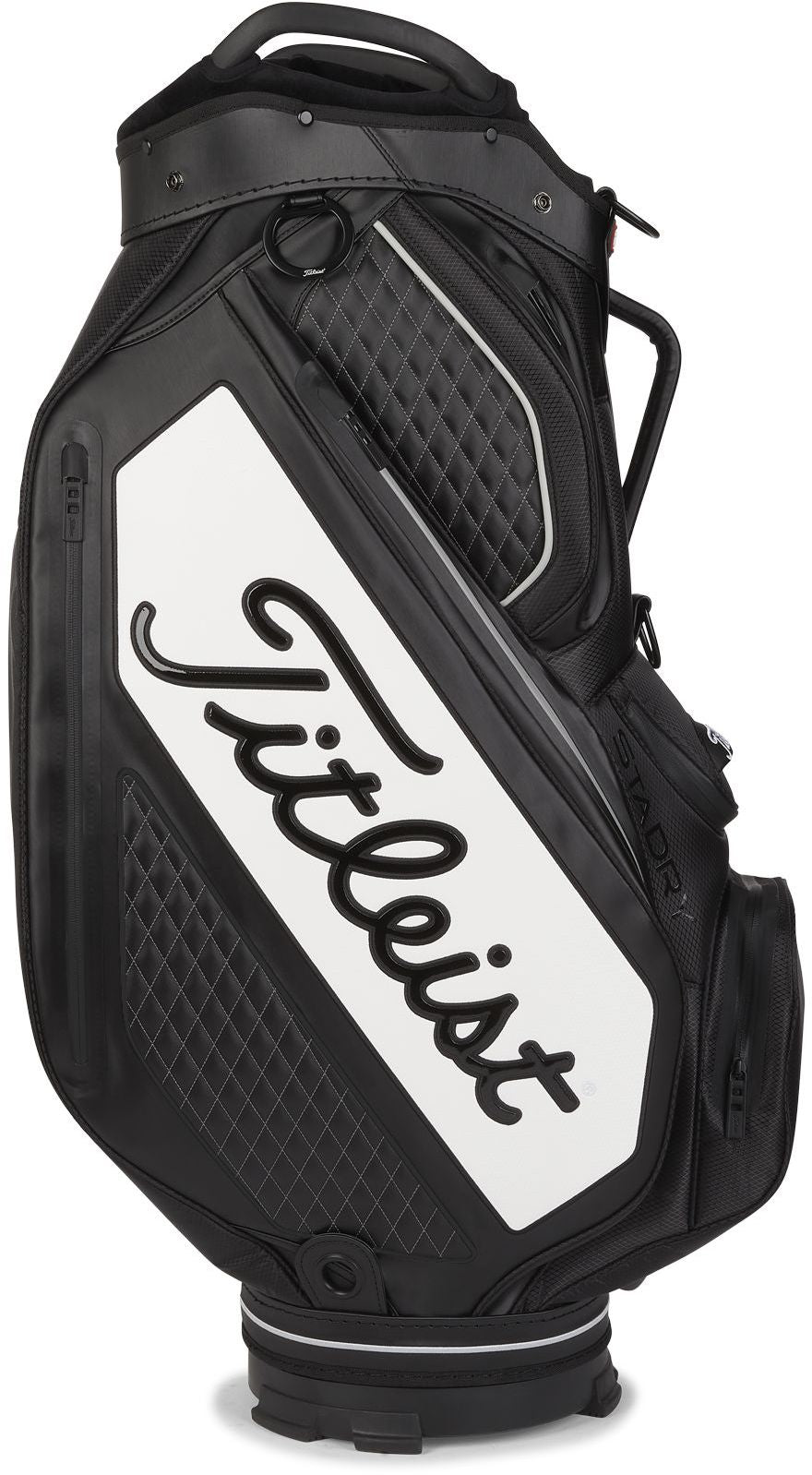 Titleist Tour Premium Cart StaDry, Black, White