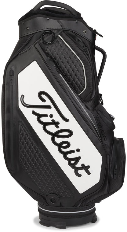Titleist Tour Premium Cart StaDry, Black, White