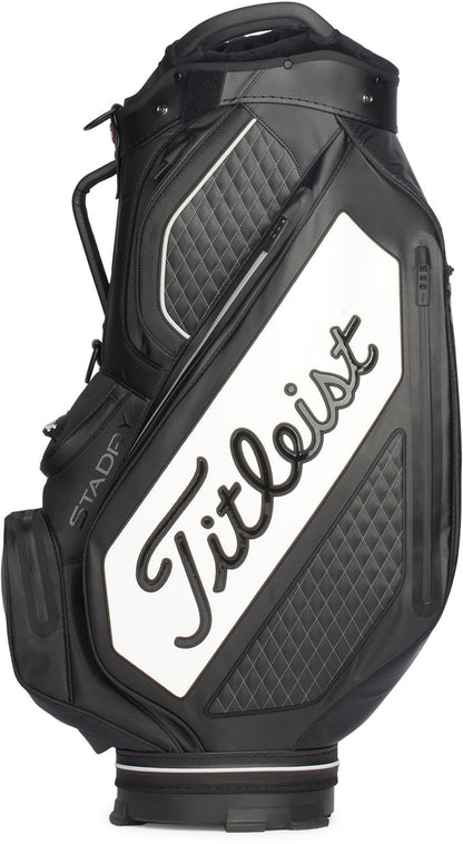 Titleist Tour Premium Cart StaDry, Black, White