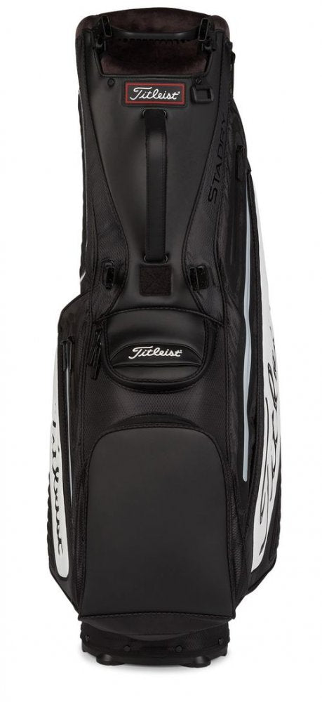 Titleist Tour Premium StaDry, Black, White, golfový bag na nošení