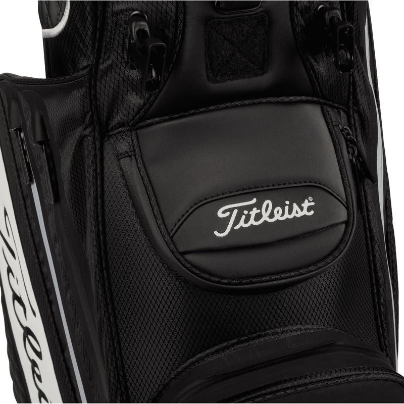 Titleist Tour Premium StaDry, Black, White, golfový bag na nošení