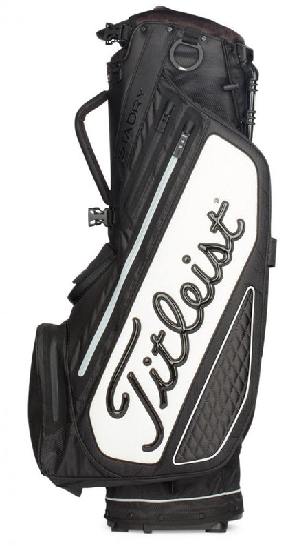 Titleist Tour Premium StaDry, Black, White, golfový bag na nošení