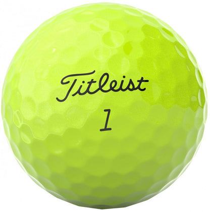 Titleist Tour Soft, žluté, 3 míčky (2024) Titleist