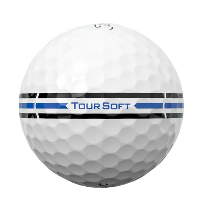 Titleist Tour Soft AIM 2024, bílé golfové míčky
