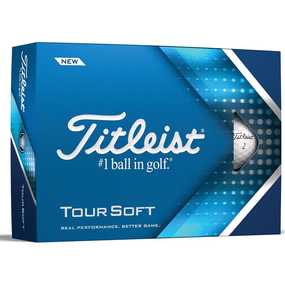 Titleist Tour Soft, bílé golfové míčky