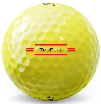 Titleist TruFeel, žluté golfové míčky