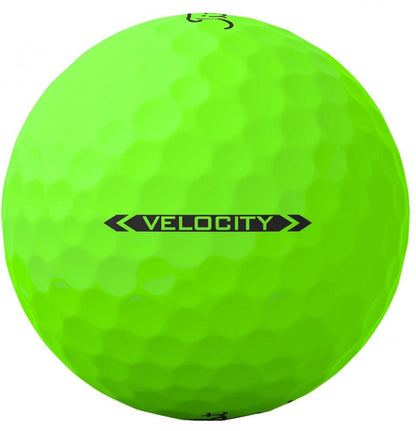Titleist Velocity 2024, zelené golfové míčky