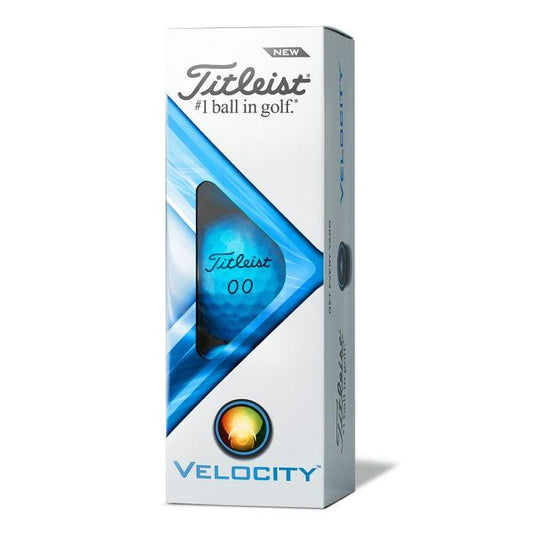 Titleist Velocity, modré golfové míčky