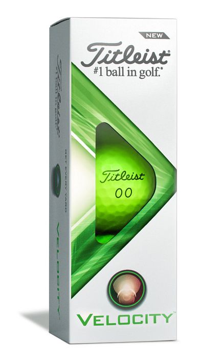 Titleist Velocity, zelené golfové míčky