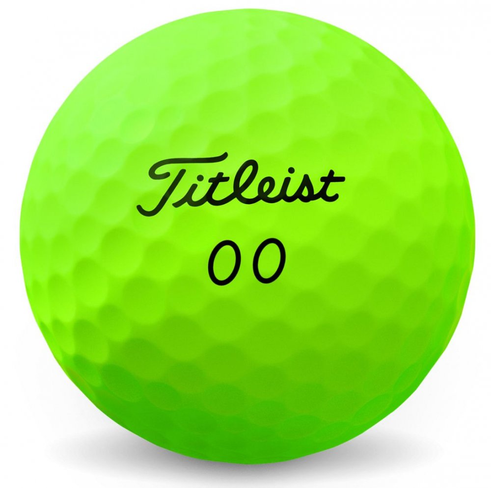 Titleist Velocity, zelené golfové míčky