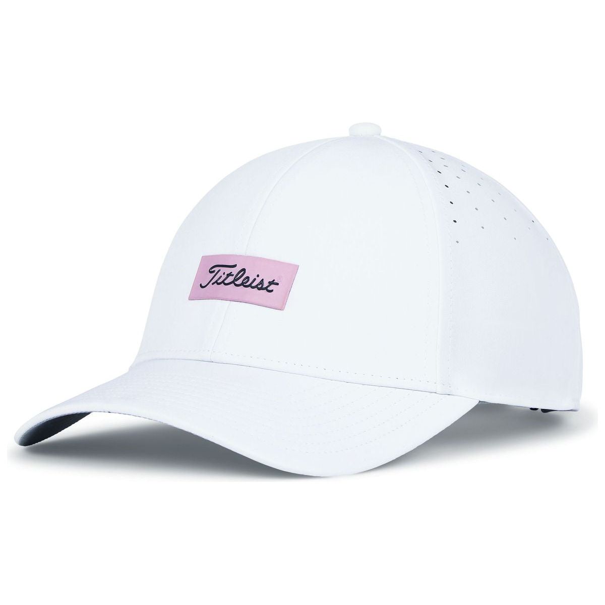 Titleist Womens Charleston Breezer, White, Soft Pink, Charcoal