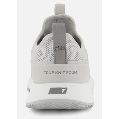 True All Day Knit Four, Grey Day, šedé pánské golfové boty, bezspikové