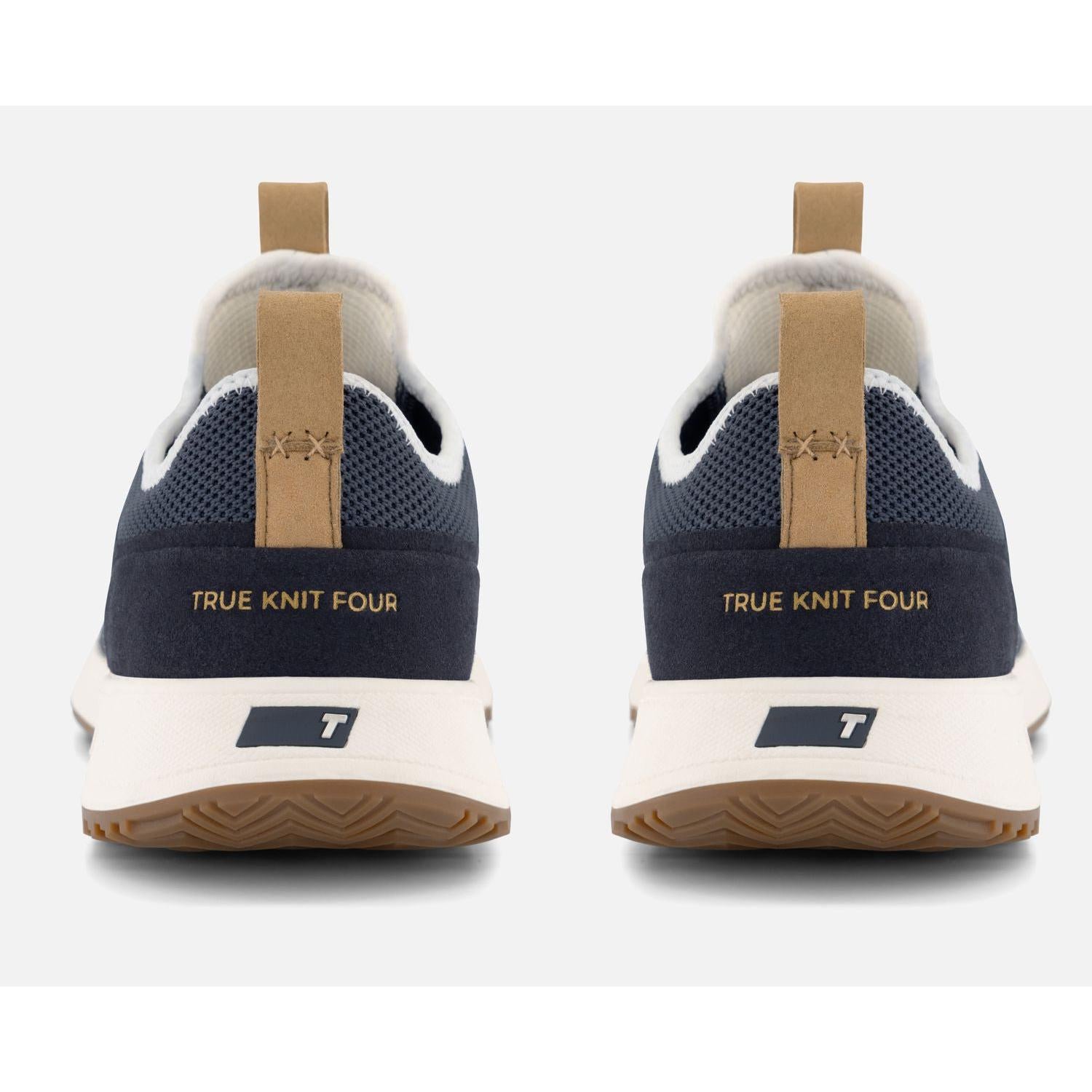 True All Day Knit Four, Varsity Navy, tmavě modré pánské golfové boty, bezspikové