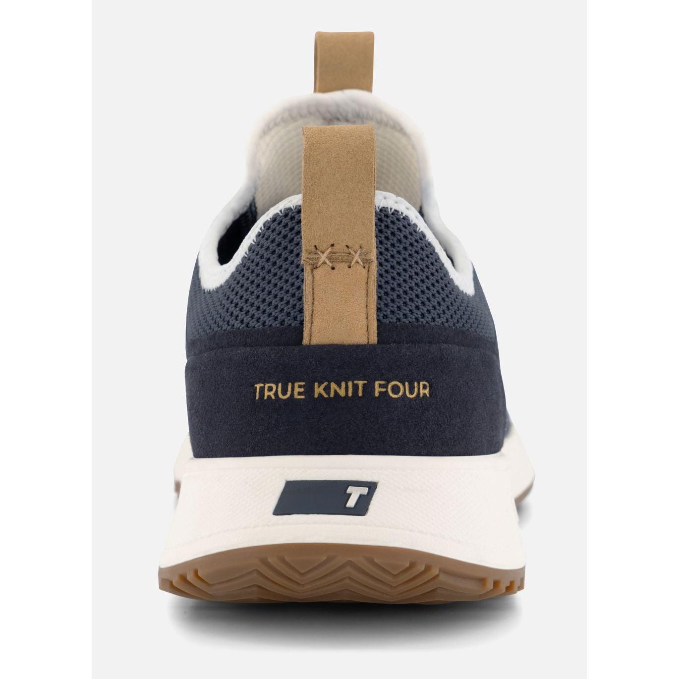 True All Day Knit Four, Varsity Navy, tmavě modré pánské golfové boty, bezspikové
