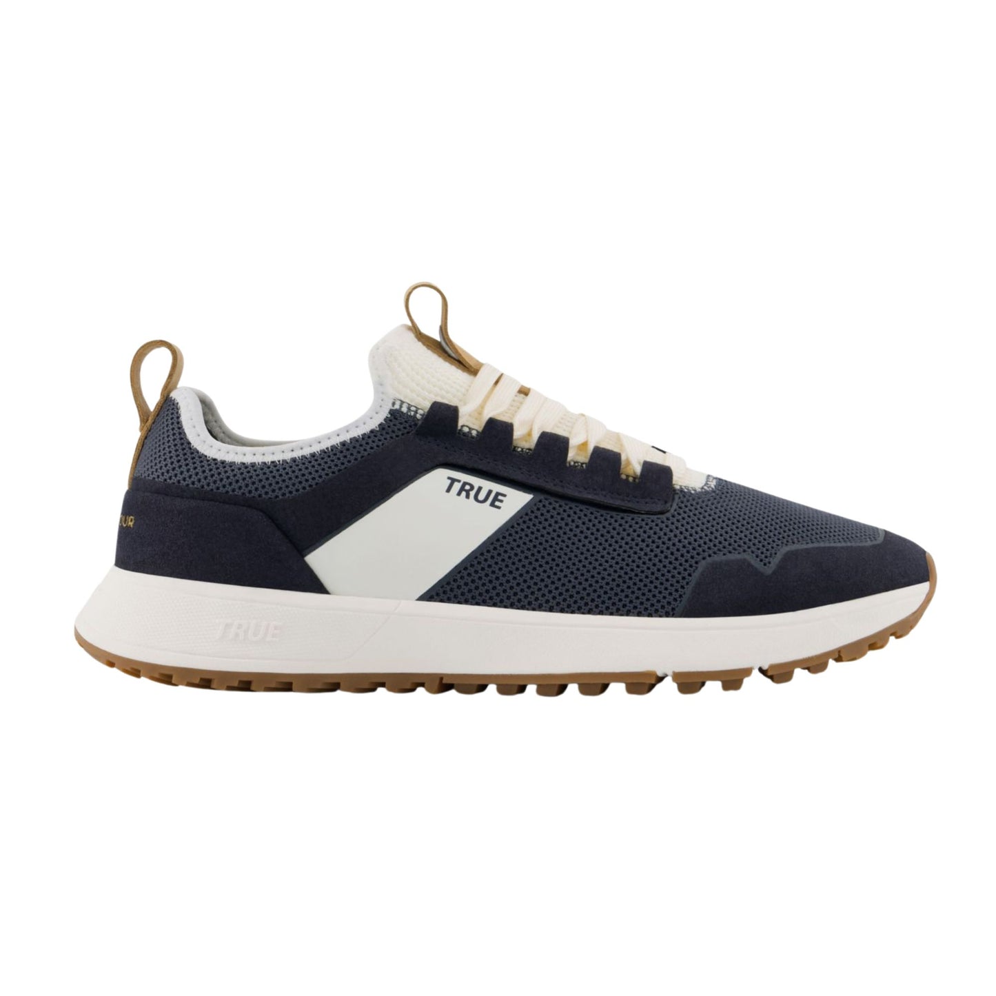True All Day Knit Four, Varsity Navy, dark blue men's golf shoes, spikeless