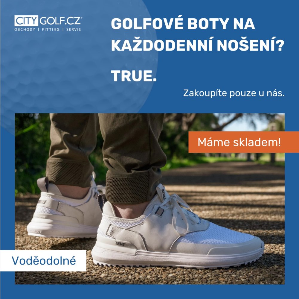 True Lux Hybrid, High Vis White, pánské golfové boty
