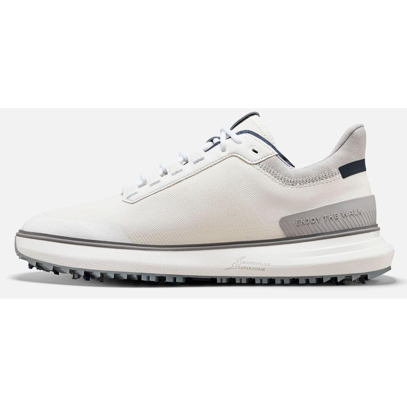 True Lux2 Player, Glacier White, bílé pánské golfové boty, se spiky