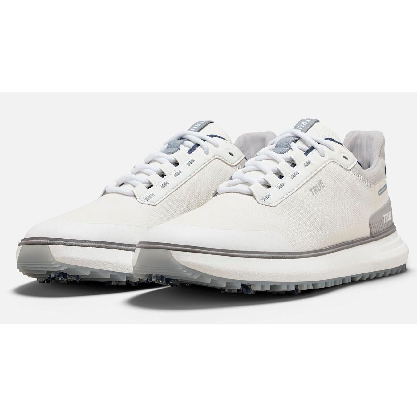 True Lux2 Player, Glacier White, bílé pánské golfové boty, se spiky