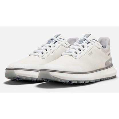 True Lux2 Player, Glacier White, bílé pánské golfové boty, se spiky