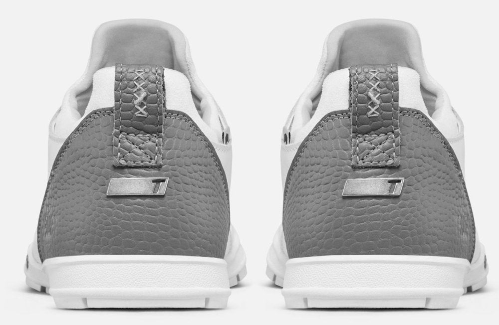 True OG Tour, White, Grey, barefoot pánské golfové boty