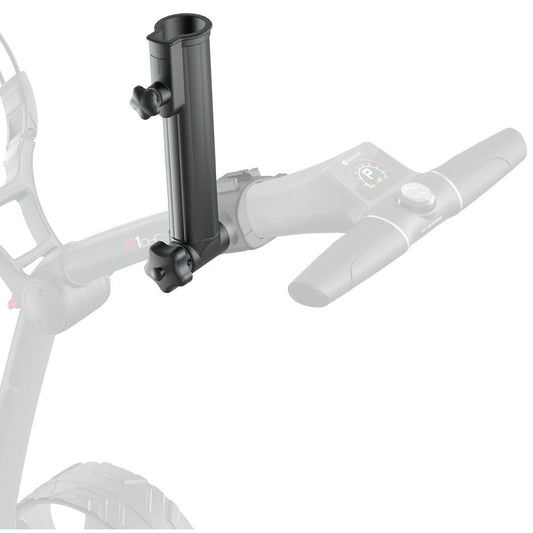 Motocaddy umbrella holder for electric trolleys