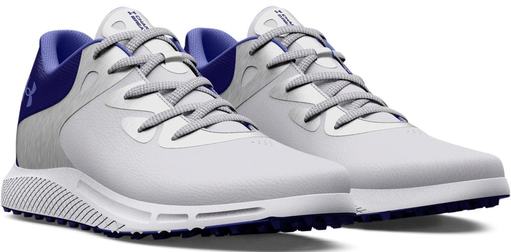 Under Armour Charged Breathe 2 SL, White, Metalic Silver