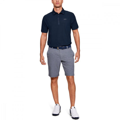 Under Armour Playoff Vented Polo, Academy, Pitch Gray