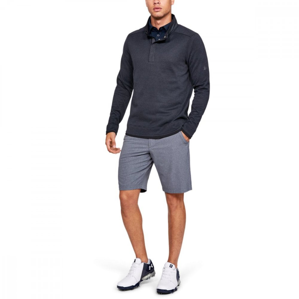 Under Armour Playoff Vented Polo, Academy, Pitch Gray