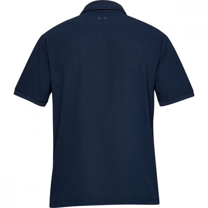 Under Armour Playoff Vented Polo, Academy, Pitch Gray