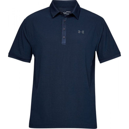 Under Armour Playoff Vented Polo, Academy, Pitch Gray