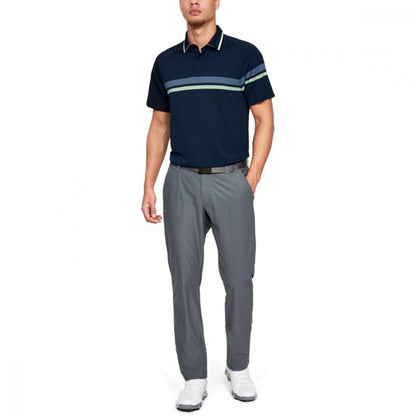 Under Armour Tour Tips Drive Polo, Academy, Pitch Gray