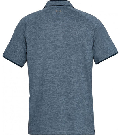 Under Armour Tour Tips Polo, Academy, Pitch Gray