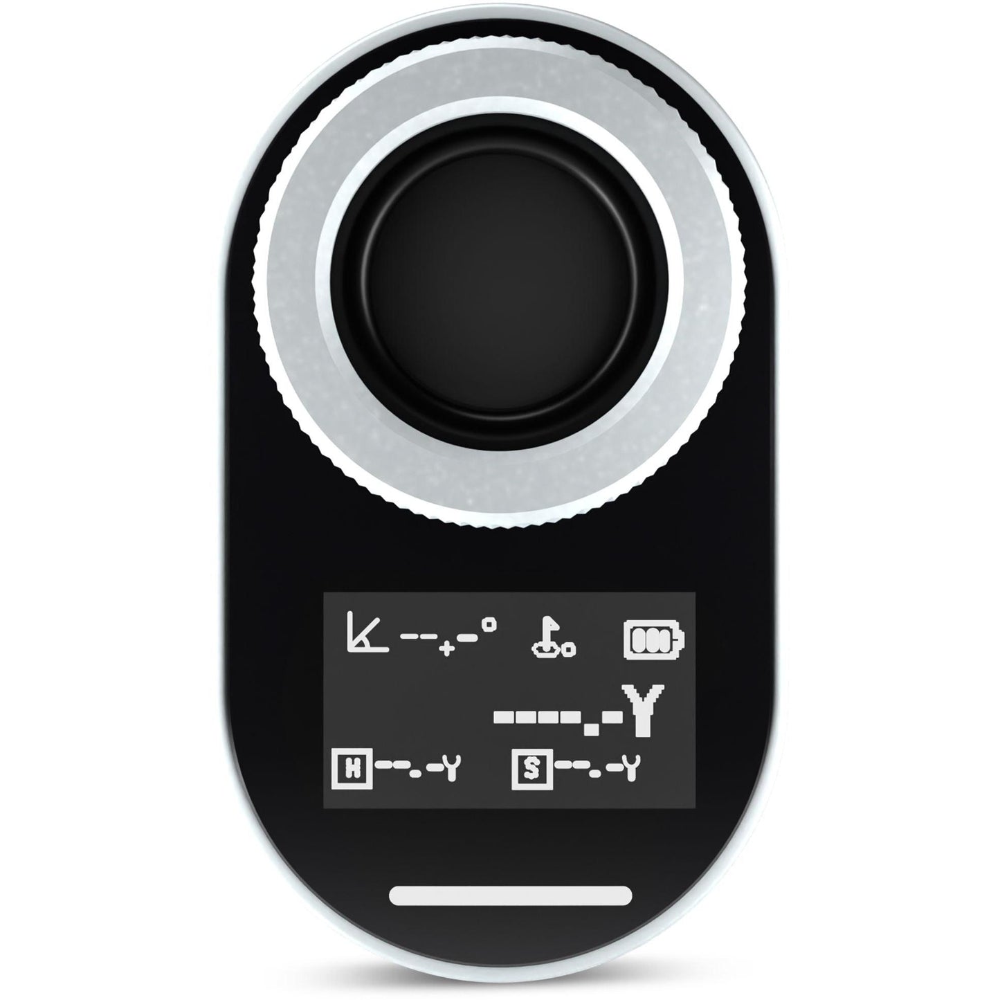 ZOOM Focus D, Black, Silver, golfový dálkoměr s displejem vč. pouzdra