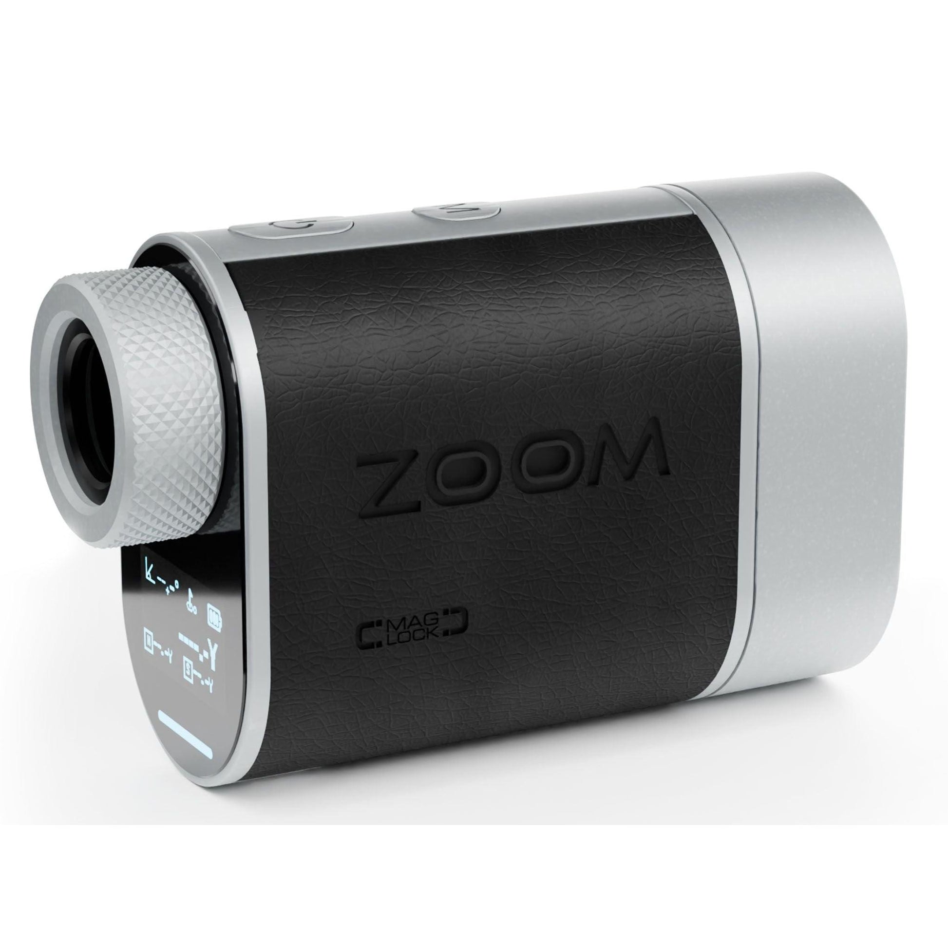 ZOOM Focus D, Black, Silver, golfový dálkoměr s displejem vč. pouzdra