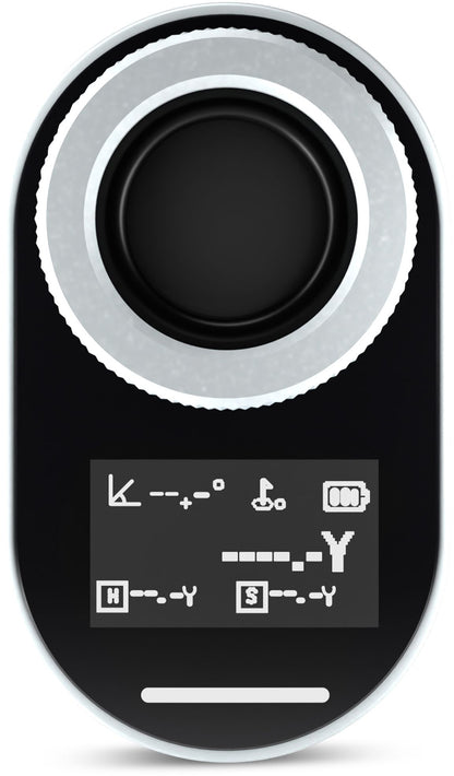 ZOOM Focus D, Schwarz, Silber, Golf-Entfernungsmesser mit Display inkl. Etui