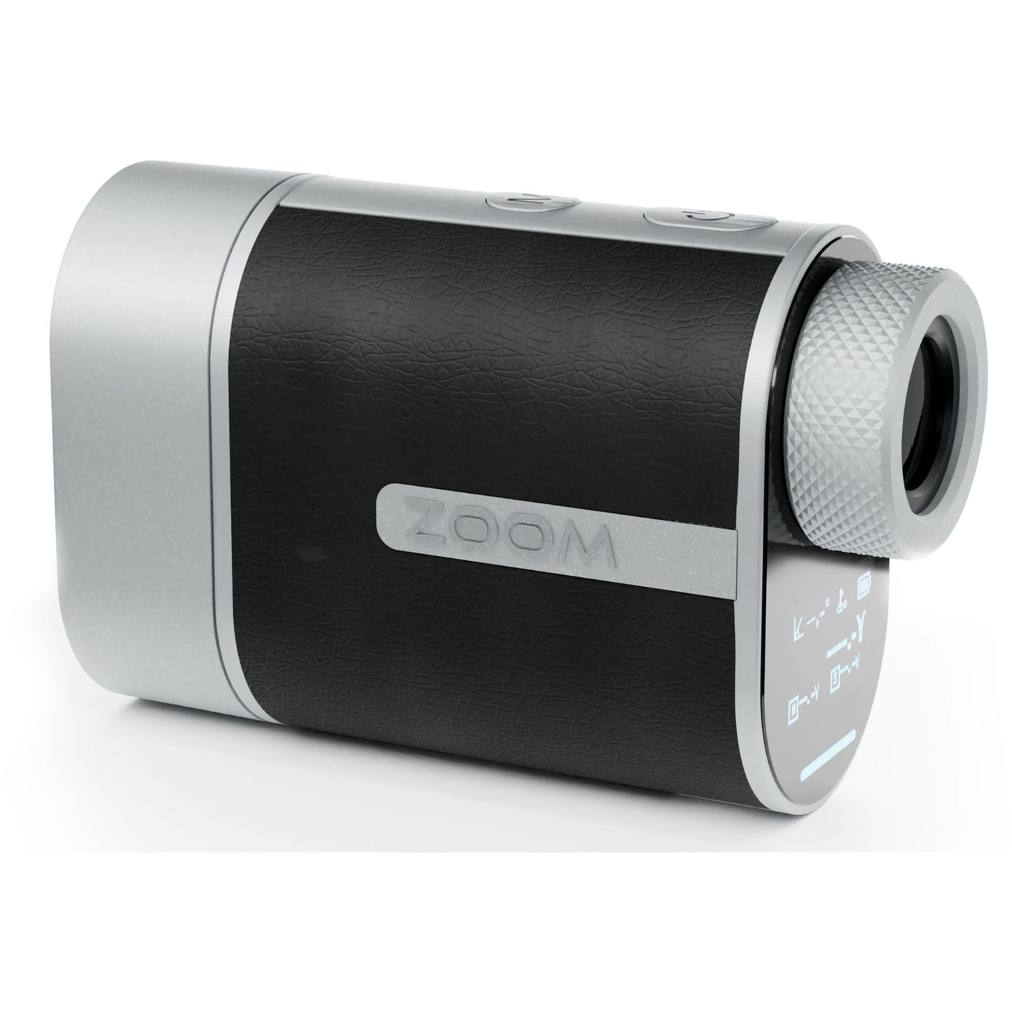 ZOOM Focus D, Schwarz, Silber, Golf-Entfernungsmesser mit Display inkl. Etui
