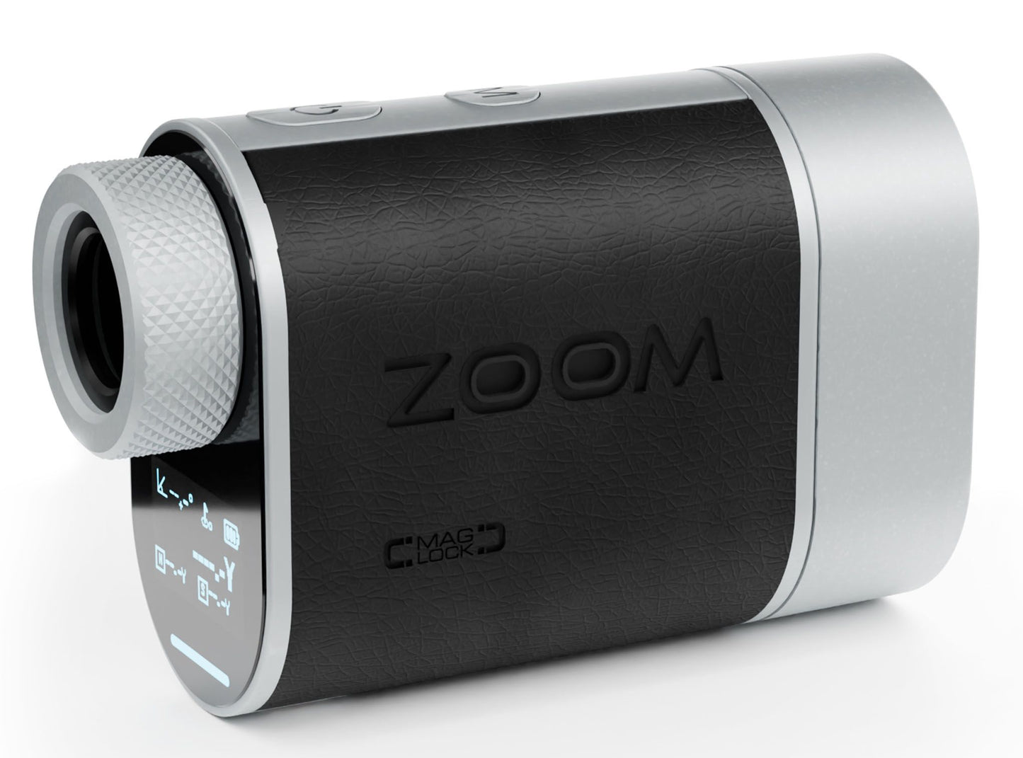 ZOOM Focus D, Schwarz, Silber, Golf-Entfernungsmesser mit Display inkl. Etui