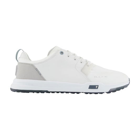 True OG Cush, Glacier, bílé barefoot pánské golfové boty, bez spikové