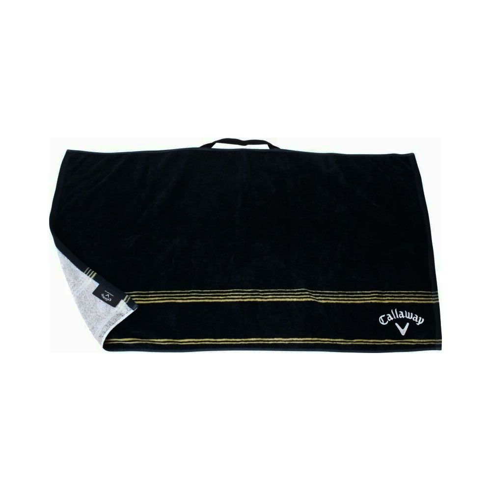 Callaway Epic Star Golf Towel, Black Gold, golfový ručník