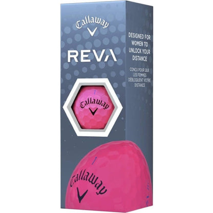 Callaway Reva 2025, Damen rosa Golfbälle