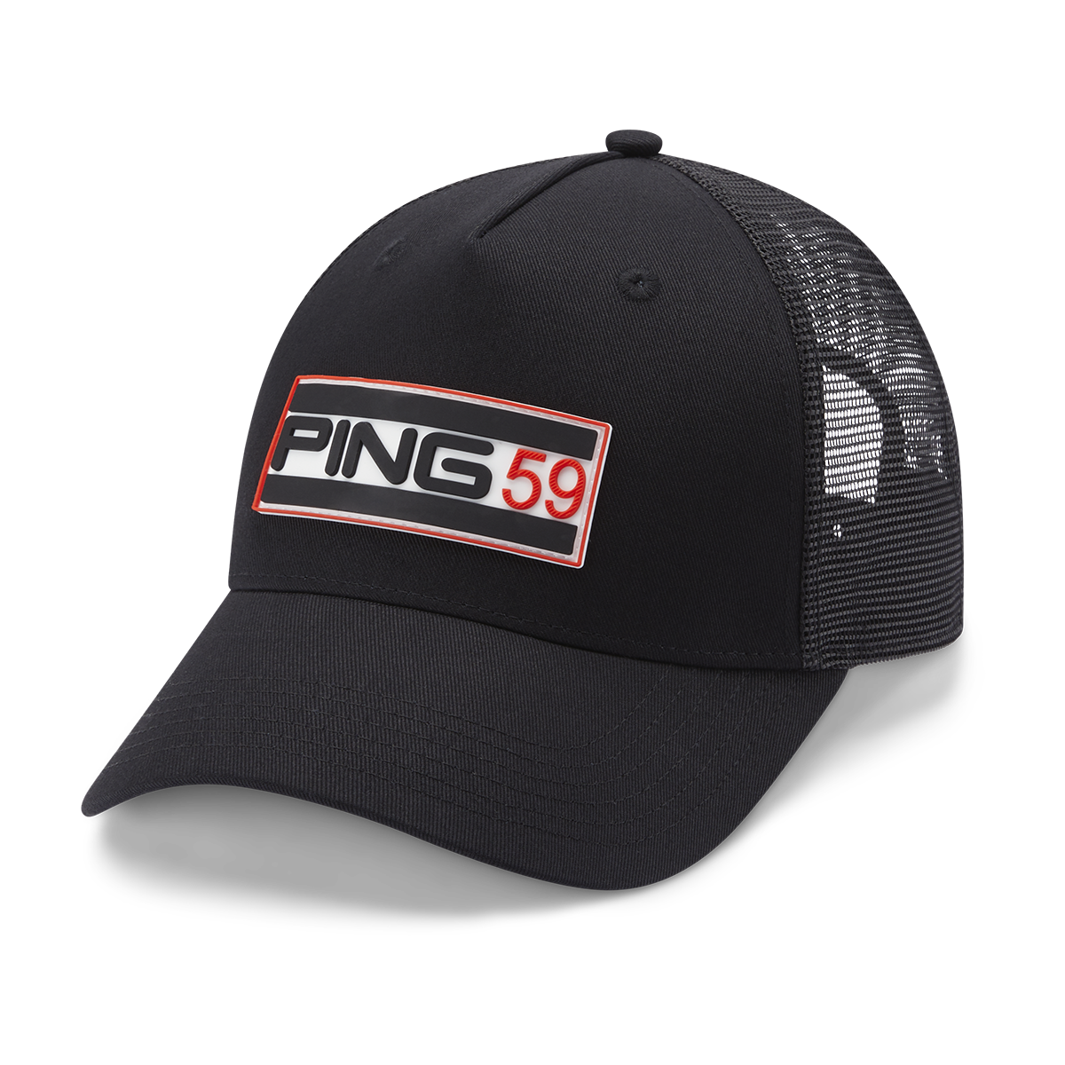 Ping Tour Vented Delta, white men's golf cap