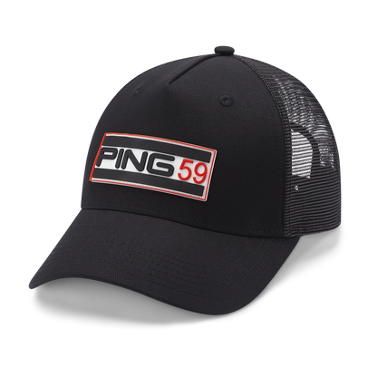 Ping Tour Vented Delta, white men's golf cap
