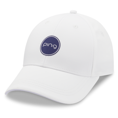 Ping Tour Ladies Vented Delta, weiße Damen-Golfkappe
