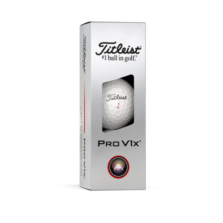 Titleist PRO V1x 2025, bílé golfové míčky