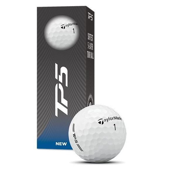 TaylorMade TP5 2026, bílé golfové míčky