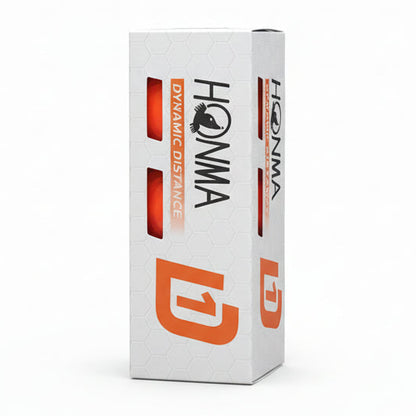 Honma D1 2024, oranžové golfové míčky